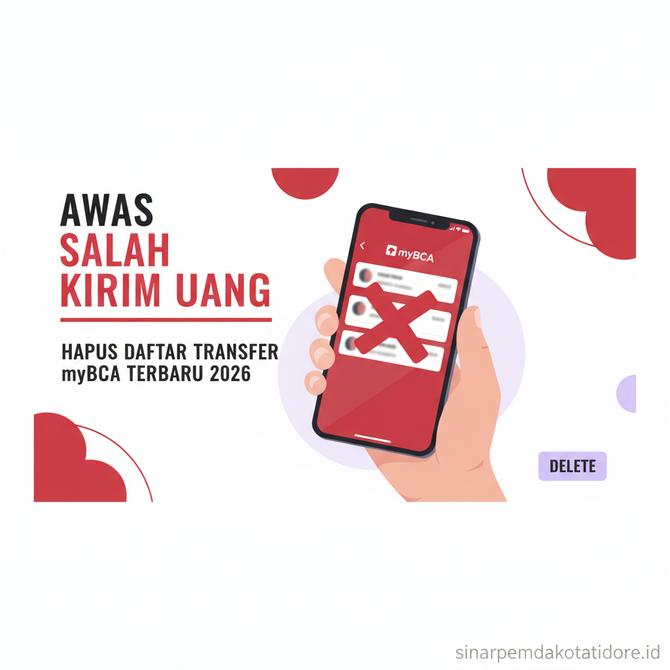 Thumbnail: Awas Salah Kirim Uang Segera Simak Cara Hapus Daftar Transfer di Aplikasi myBCA Terbaru 2026