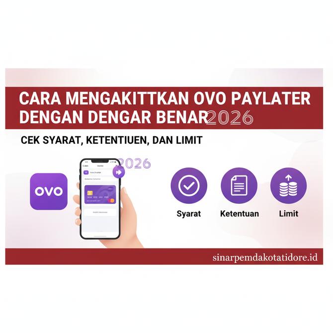 Thumbnail: Cara Mengaktifkan OVO PayLater Dengan Benar 2026 Cek Syarat Ketentuan dan Limit yang Bisa Didapat