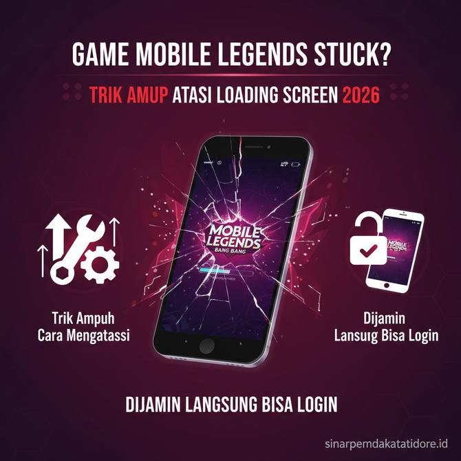 Thumbnail: Trik Ampuh Cara Mengatasi Game Mobile Legends Stuck di Loading Screen 2026 Dijamin Langsung Bisa Login