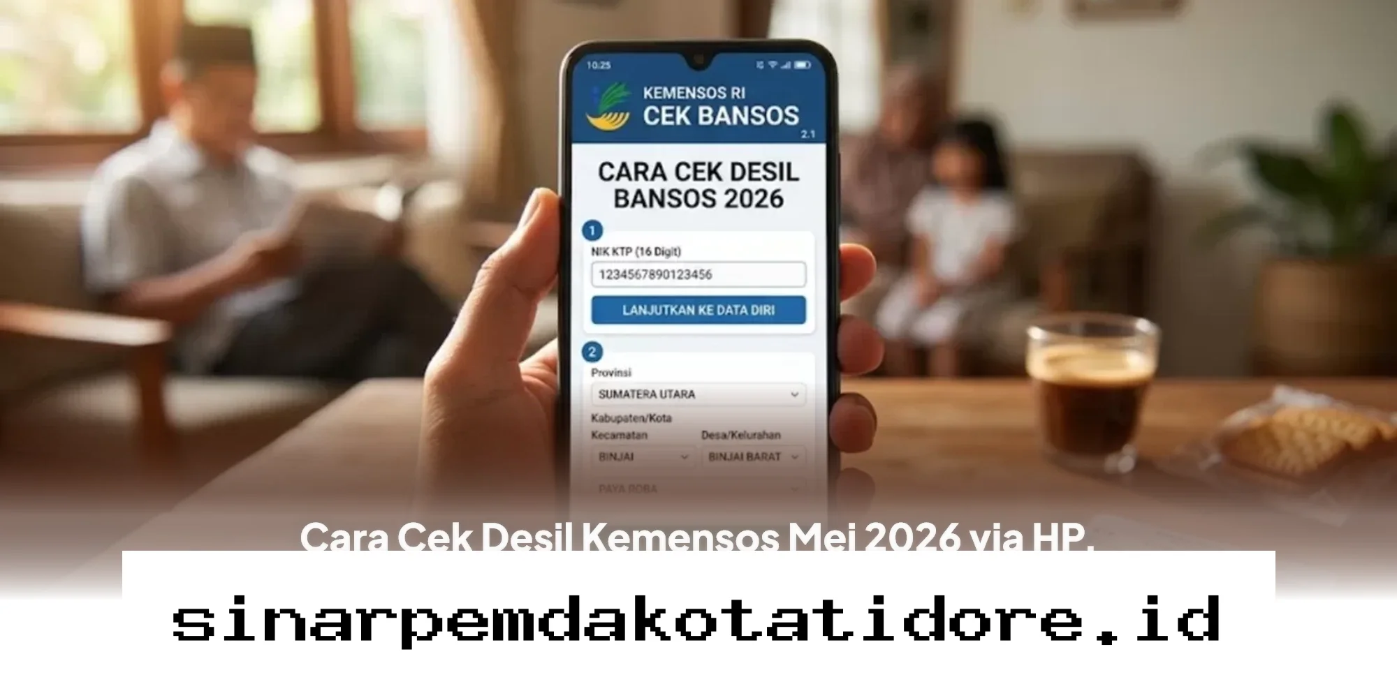 Cukup Pakai NIK KTP, Begini Cara Cek Status Penerima Bansos Kemensos Mei 2026 Lewat HP!